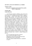 Writing the unwriteable: the First World War and Pat Barker's regeneration.