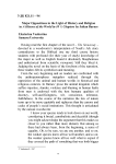 Major oppositions in the light of history and religion in A history of the world in 10 1/2 chapters by Julian Barnes