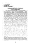 Environment and nature in contemporary British fiction and poetry