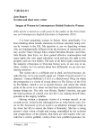 Images of women in contemporary British fiction by women