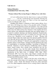 Women without men in Jane Rogers's Hitting trees with sticks