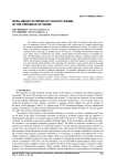 Non-linear filtering of chaotic signal in the presence of noise