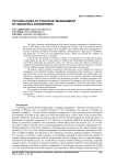 Technologies of strategic management of industrial enterprises