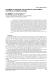 Planning of personal trajectors of development: systems of automated design