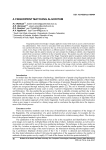 A fingerprint matching algorithm