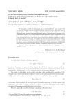 Exponential dichotomies in Barenblatt-Zheltov-Kochina model in spaces of differential forms with "noise''