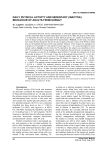 Daily physical activity and sedentary (inactive) behaviour of adults from Surgut