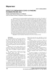 Effect of coronavirus (COVID-19) pandemic on marketing mix (4Ps)