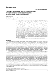 Tabulation of prime projections of links in the thickened surface of genus 2 with no more than 4 crossings