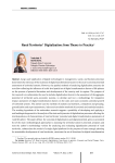 Rural territories' digitalization: from theory to practice