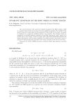Invariant Manifolds of the Hoff Model in "Noise"