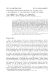 The Pyt'ev-Chulichkov method for constructing a measurement in the Shestakov-Sviridyuk model