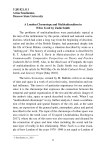 A London chronotope and multiculturalism in White teeth by Zadie Smith