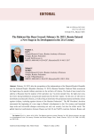 The Rubicon has been crossed: February 24, 2022, Russia entered a new stage in its development in the 21st century