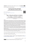Video conferencing solutions for students - future teachers’ professional socialization