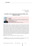 Social policy of active aging in Russia and European welfare states: comparative analysis