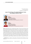 Agents of social change: determining identification criteria and designing an indicator model