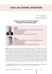 Consumer society and social development: modeling statistical relationships