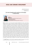 The scale of inequality and the specifics of its perception in modern Russia