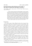 Decomposition of the problem in the numerical solution of differential-algebraic systems for chemical reactions with partial equilibria