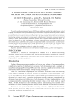 A method for creating structural models of text documents using neural networks
