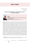 Reaction of municipal budgets to state regulation measures: assessment methodology