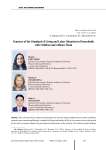 Features of the standard of living and labor situation in households with children and without them