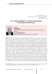 The “avoidant individual” as a social personality type in the Russian Trauma Society
