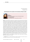Transformation of tax incentives for investments in human capital