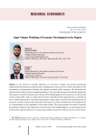 Input-output modeling of economic development in the region