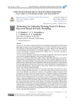 Technology for adjusting working tools of a rotary harvester based on fuzzy modelling