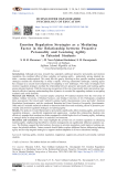 Emotion Regulation Strategies as a Mediating Factor in the Relationship between Proactive Personality and Learning Agility in Talented Students