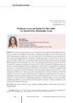 Healthcare Access and Quality for Older Adults as a Special Socio-demographic Group