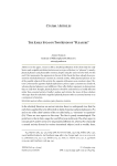 The Early Stoa on Two Kinds of “Pleasure”