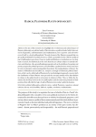 Radical Platonism: Plato's open society