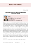Engineering and siting of new industries in the Komi Republic (experimental approach)