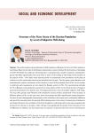 Structure of the mass strata of the Russian population by level of subjective well-being