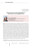 Volunteerism in Russia: Trends, regional differences and the impact of sociodemographic factors