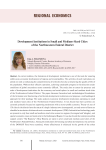 Development institutions in small and medium-sized cities of the Northwestern Federal District