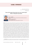 Trade and investment interactions in the Asia-Pacific Region: Effects of integration agreements