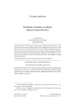 Numbering, Numbers, and Being: Proclus versus Plotinus