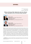 Efficiency of strategic public administration: The state of Russian society following four years of the special military operation