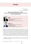 Russia’s spatial policy in the 21st century: Problems of effective public administration in the face of growing threats to national security