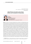 Digital platforms in the Russian labor market: Paradoxes and contradictions of transformation