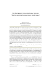 The Doctrine of God in the Syriac treatise “The Cause of the Foundation of the Schools”