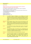 Analysis of structure of intraventricular blood flow based on studies of architectonics of trabecular layer in left ventricle