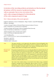 Correction of the recording artifacts and detection of the functional deviations in ECG by means of syndrome decoding with an automatic burst error correction of the cyclic codes using periodograms for determination of the code component spectral range. Part 1: basic principles of the novel approach