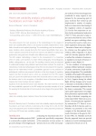 Heart rate variability analysis: physiological foundations and main methods