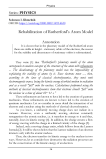 Rehabilitation of Rutherford's Atom Model