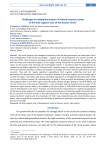 Challenges of making the project of mineral resource center in the Kola support zone of the Russian Arctic